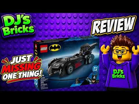 LEGO’s NEW Batman & Robin Batmobile Is Almost Perfect! | 76333 Review