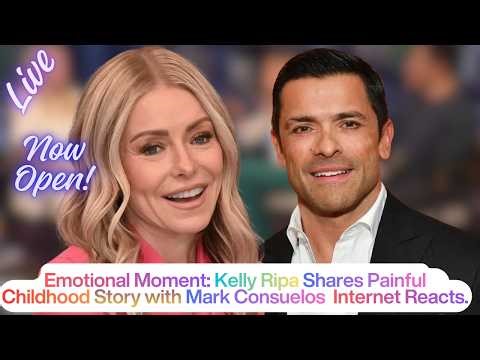 Emotional Moment: Kelly Ripa Shares Painful Childhood Story with Mark Consuelos Internet Reacts