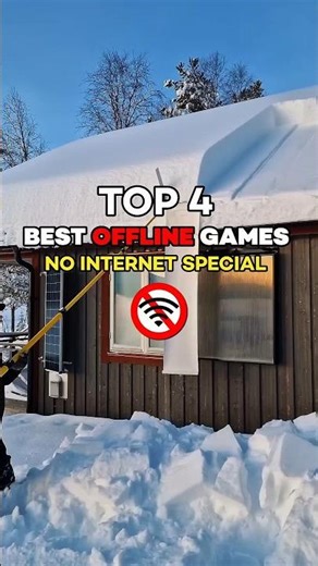 Top 4 Best Offline Games With No Internet Required 🤯