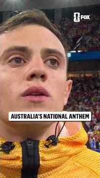 Australia's national anthem is heard for the first time at the 2026 FIFA World Cup