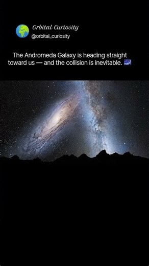 The Andromeda Galaxy Is on a Collision Course With the Milky Way 🌌