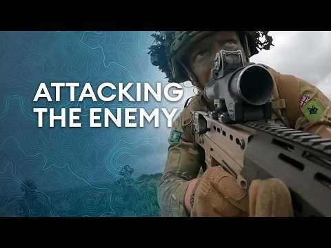 Learning to lead: British Army's section attack explained