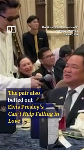 Thai, Malaysian leaders belt out Sinatra classic