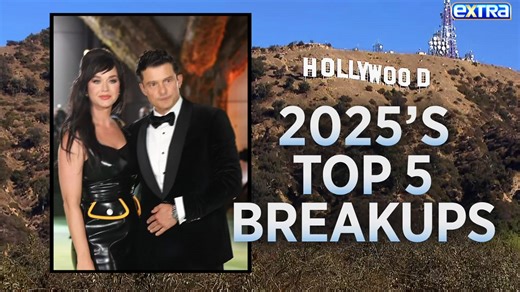 The most SHOCKING star splits of 2025: Keith Urban & Nicole Kidman, Katy Perry & Orlando Bloom, and more. 💔 | Extra