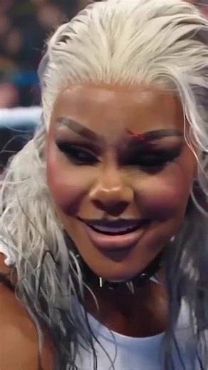 Jade Cargill helped, then brutally attacked Tiffany Stratton 1 year ago on SmackDown! #WWE #WWEThrowback Watch the full clip now at the link in bio!