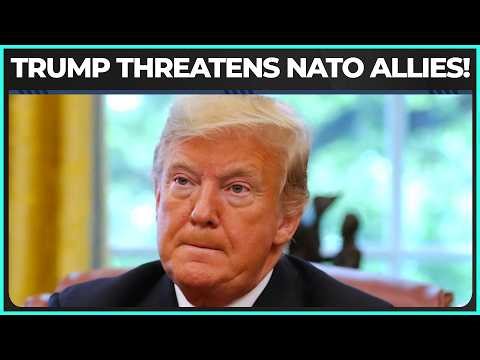 NATO Allies Call Trump OUT On Threats To Leave Alliance
