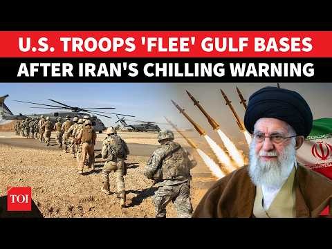 US Troops FORCED TO EXIT Mideast Bases As Iran Launches Deadly Missile Amid War Alert | Watch