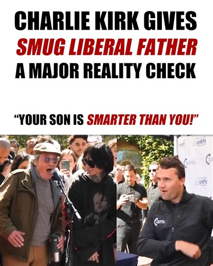 Charlie Kirk FORCES liberal dad to realize MAGA son is right about America | American Wire
