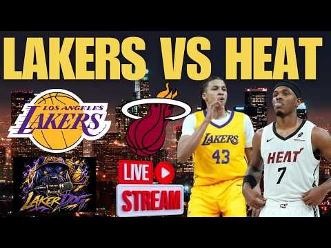 **LIVE** Los Angeles Lakers Vs Miami Heat Live Play By Play & Reaction