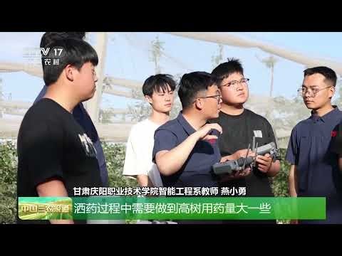 [中国三农报道]甘肃庆阳 无人机先测绘再施药 适配山地果园复杂地形 | 农业致富经 Agriculture And Farming