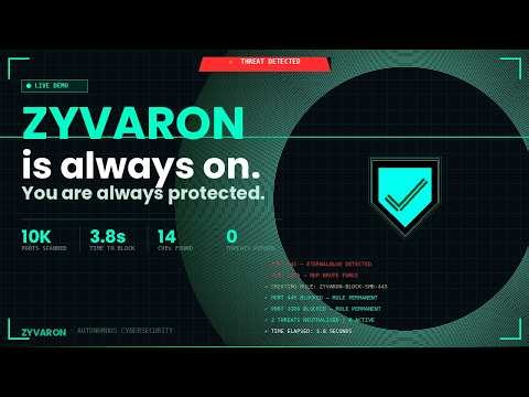 ZYVARON IS HERE! YOUR SYSTEM IS NOW SECURED