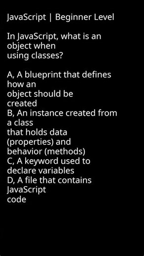 JavaScript Classes and Objects #javascriptforbeginners #programmingtips #codelearning