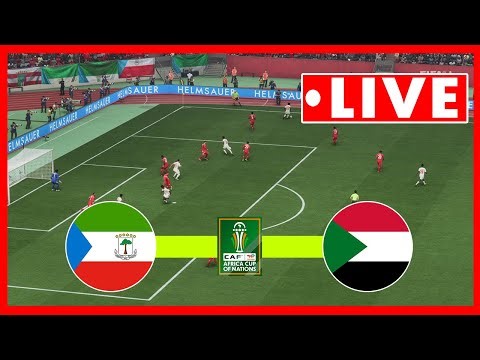 🔴 LIVE: Equatorial Guinea vs Sudan | AFCON 2025 | Match LIVE Today