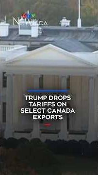 Trump drops tariffs on select exports