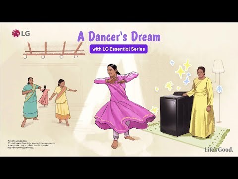 Vritika’s Dream | LG Essential Washing Machine | LG India