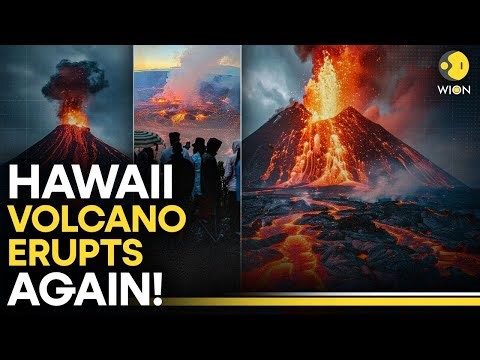 Kilauea Volcano LIVE: Hawaii’s Kilauea Volcano Erupts Again! Lava & Ash Spreads Across Hawaii | WION