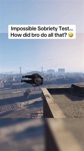Bro is ruining lives 🤣 #gta #gtarp #gtaonline #comedy #fyp | funny sobriety test