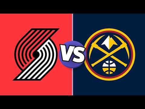 Portland Trail Blazers vs Denver Nuggets NBA Live Play By Play Scoreboard 3/22/26