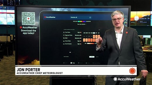 Don't let allergens ruin your day with the free AccuWeather app