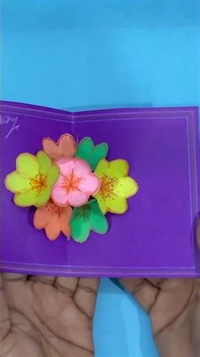 DIY Beautiful Greeting Card | Easy Handmade Card Idea | Surprise Card Making