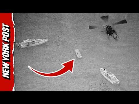 Watch: US Military Takes Down Drug Smugglers Transporting 391 Lbs. of Cocaine
