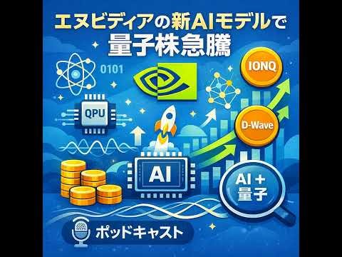 エヌビディアの新AIモデルで量子株急騰 イオンキューやディーウェーブに追い風となる理由