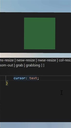 All CSS Cursor Properties Explained | Web Development Tips