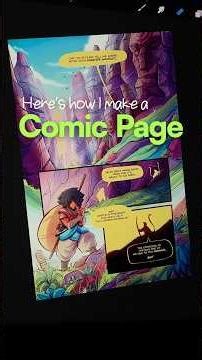 How I draw a COMIC PAGE from SCRATCH?