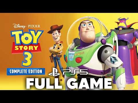Toy Story 3 Complete Edition Gameplay Walkthrough - FULL GAME (PS5 Pro) No Commentary