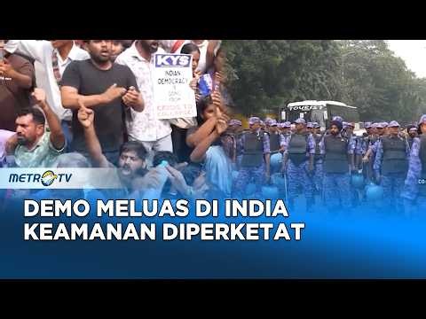 Ribuan Warga Protes Daftar Pemilih, India Dilanda Gejolak Politik