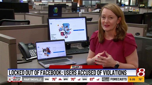 Locked out of Facebook: Users accused of violations