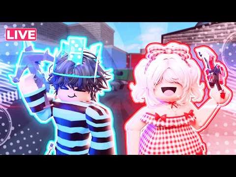 PLAYING MM2 WITH VIEWERS ft: @Sneakian (Murder Mystery 2)