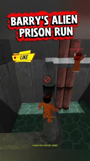 Roblox BARRY'S ALIEN PRISON RUN P5 (Obby) SECRET ESCAPE ROUTE!? #roblox #robloxgame #BarrysPrisonRun