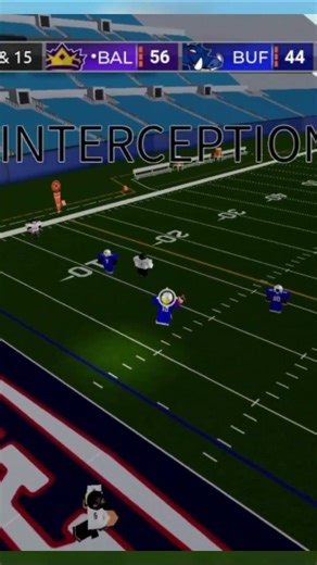 INSANE REDZONE CRAB BAIT INTERCEPTION!! [ROBLOX Football Fusion]