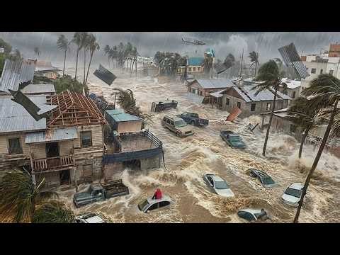 Mass Evacuation in Saipan! Typhoon Sinlaku with Winds of 300 km/h Destroys Mariana Islands