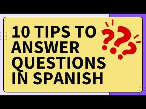 Spanish Questions Made Easy: A Simple Guide for Beginners