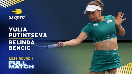 Yulia Putintseva vs. Belinda Bencic Full Match | 2026 US Open Round 1