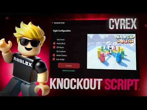 Knockout! Script – AUTO AIM | AUTO FARM | UNLOCK SKINS | AUTO COMPLETE OBBY | AUTO WIN