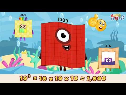 Learn Cube Numbers 1 to 10 | Underwater Number Blocks Math Game for Kids | ‪@ColorArt_id‬