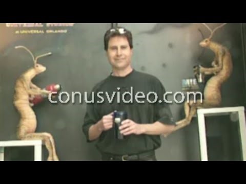 Men In Black Alien Attack Recruiting Vehicle News Coverage Universal Studios (2000)