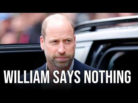 Prince William’s Reaction to Diana Book Questions Caught on Camera