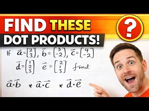 Dot product | vectors