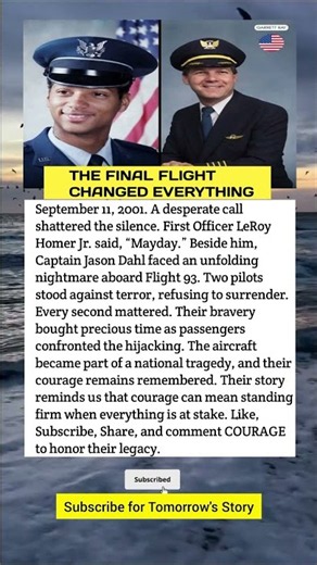 Flight 93: The Courage of Two Pilots on 9/11#flight93#September11#NeverForget