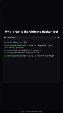 Why grep is the Ultimate Hacker Tool