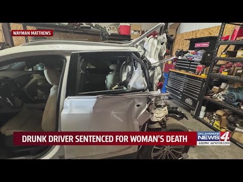 Drunk driver sentenced for woman's death