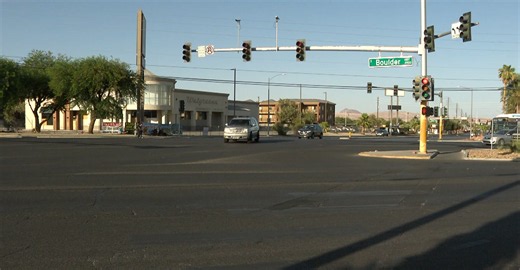 Las Vegas scooter rider dies after being hit by car near Boulder Highway, Flamingo Road