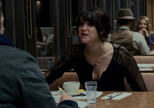 One of those moments that won Jennifer Lawrence the Oscar. Every single expression of hers in this scene is flawless.