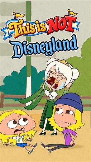 Why I'm BANNED from Disneyland?! #comedy #shorts #cartoon
