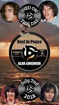 R.I.P. ALAN LONGMUIR