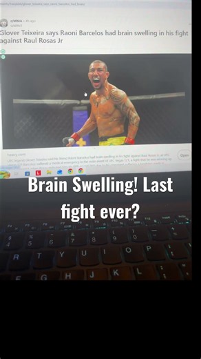 UFC | Glover Teixeira Reveals Raoni Barcelos Suffered BRAIN SWELLING vs Raul Rosas Jr. 😳
